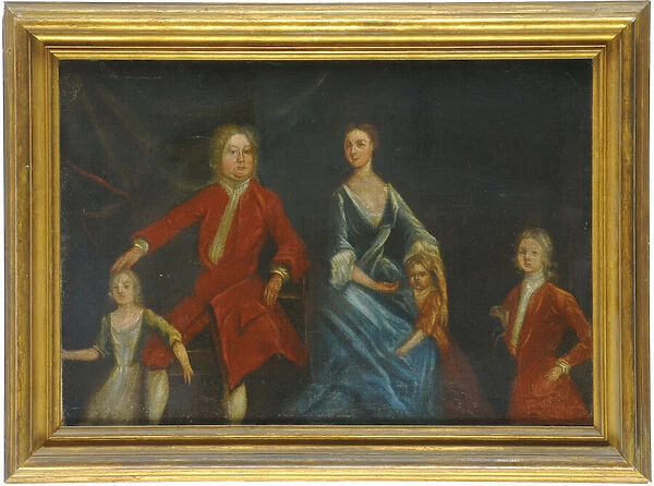 Group portrait of the Arundell family of Wardour (oil on canvas)