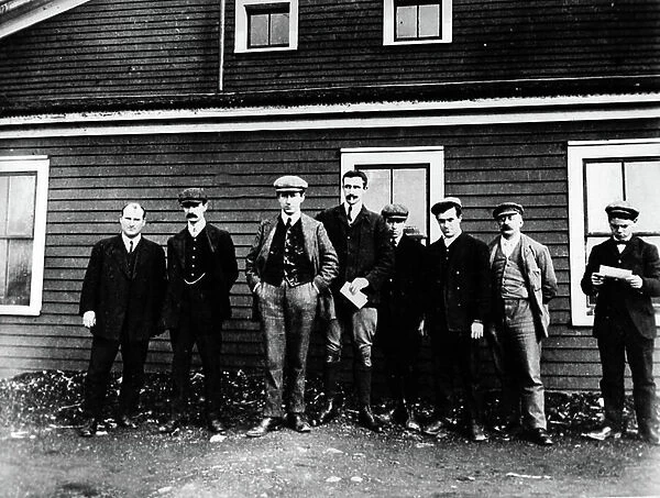Guglielmo Marconi (1874-1937), an Italian physicist and inventor Marconi installed a permanent radio station in New Scotland in Glace Bay, Canada in 1902