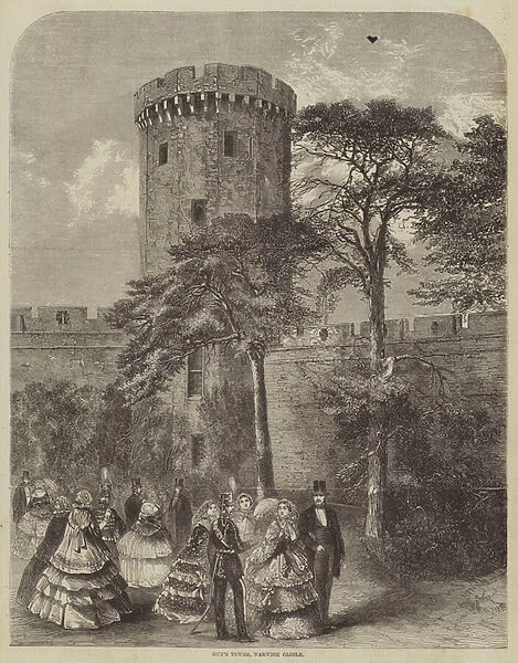 Guys Tower, Warwick Castle (engraving)