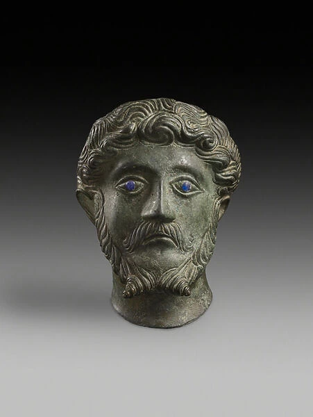 Head of Marcus Aurelius, 161-180 AD (bronze)