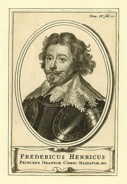 Henry Frederick, son of William of Orange (engraving)
