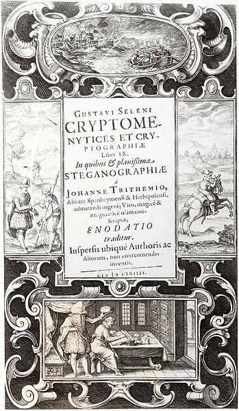 Illustration from Book 9 of Cryptomenysis and Cryptography