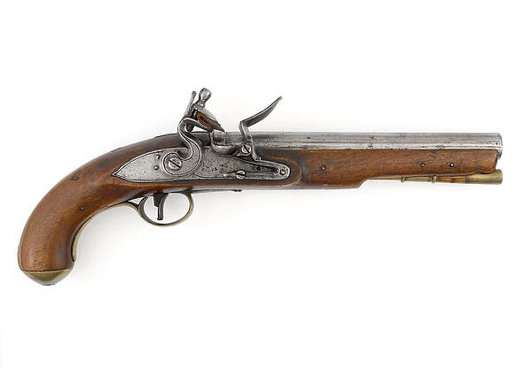 Indian Contract pistol. 65 inch, ordnance pattern, c. 1814 (pistol, flintlock