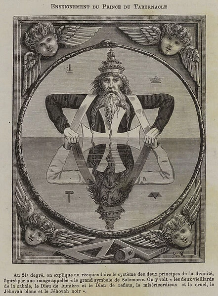 Instruction of the Prince of the Tabernacle (engraving)