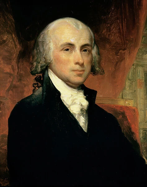 James Madison (oil on canvas)