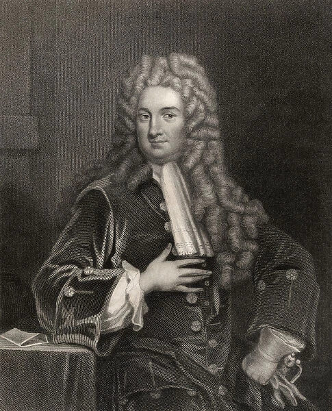 John Radcliffe, engraved by H. Cook, from The National Portrait Gallery, Volume I