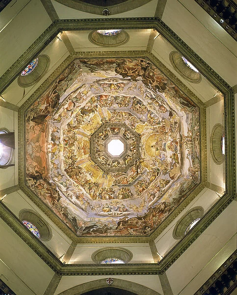 The Last Judgement, from the cupola of the Duomo, Florence, 1572-79 (fresco)