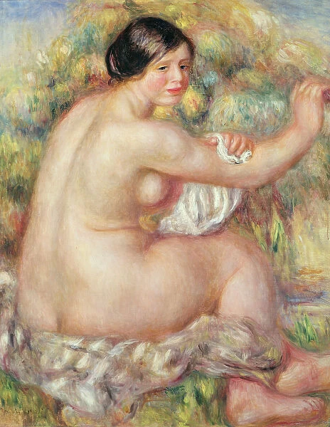 Large Seated Nude, 1912 (oil on canvas)