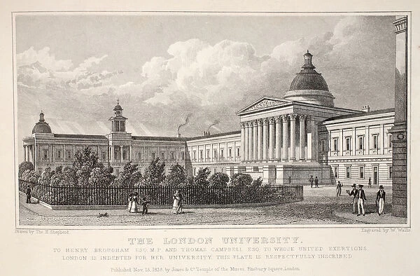 The London University, from London and its Environs in the Nineteenth