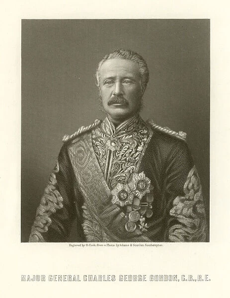 Major General Charles George Gordon (engraving)