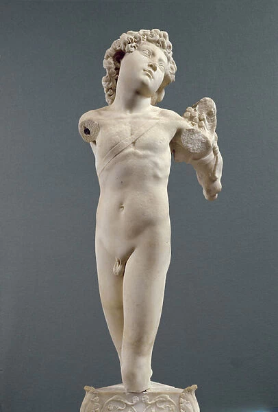 The Manhattan Cupid, c. 1494-96 (marble)