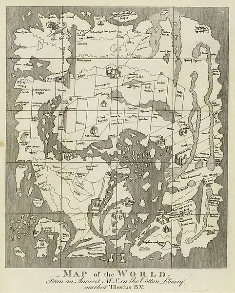 Map Of The World (engraving)