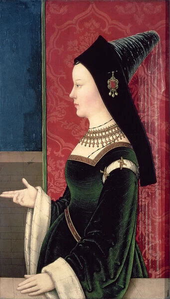 Maria of Burgundy (1458-1482) (panel)