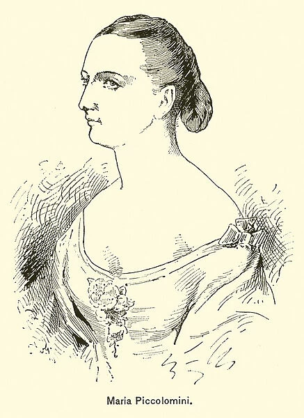 Maria Piccolomini (engraving)