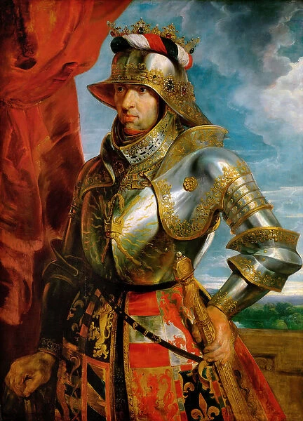 Maximilien I d Autriche - Portrait of Emperor Maximilian I (1459-1519