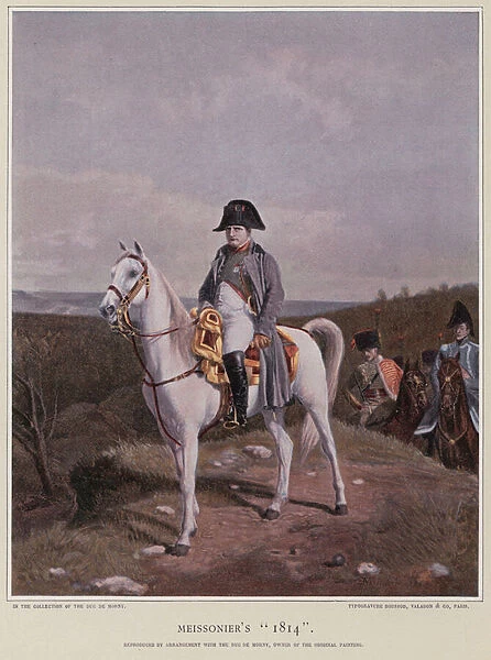 Meissoniers '1814'(colour litho)