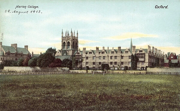Merton College, Oxford (colour photo)