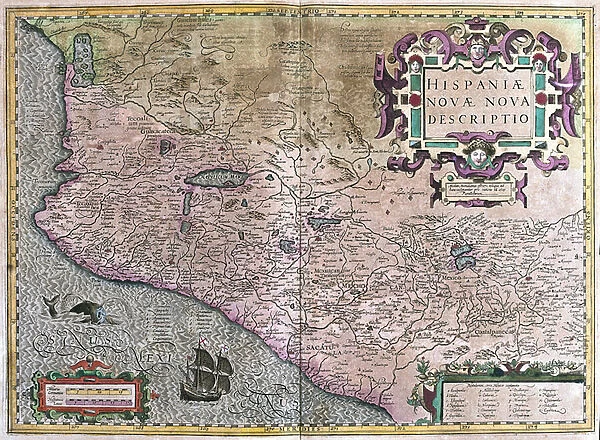 Mexico (engraving, 1596)