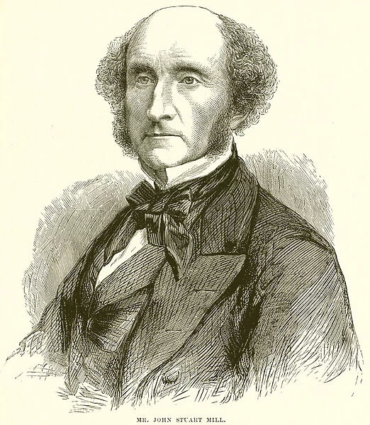 Mr. John Stuart Mill (engraving)