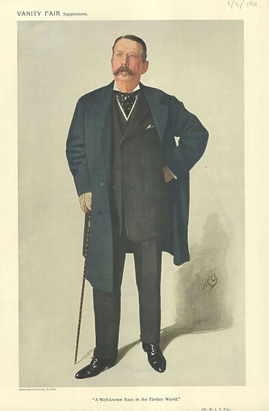 Mr William Lowndes Toller Foy (colour litho)