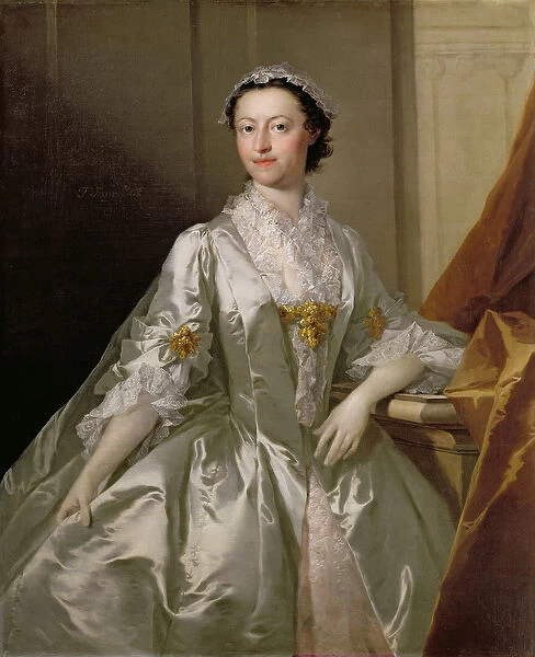 Mrs Wardle, 1742 (oil on canvas)