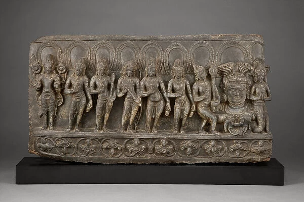 Navagraha, c. 950-1000 (stone)