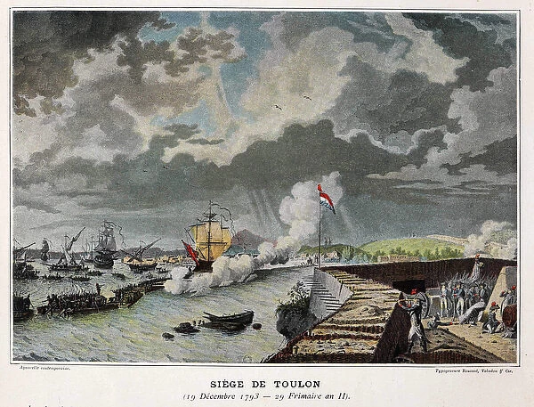 Naval Battle: Siege of Toulon 19  /  12  /  1793 - in '