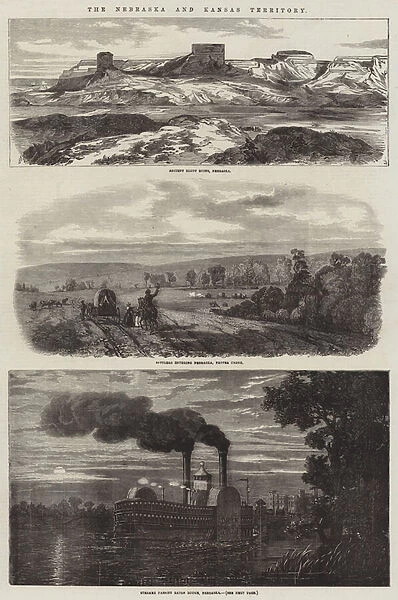 The Nebraska and Kansas Territory (engraving)