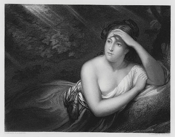The Nymph, from the picture in the Vernon Gallery (engraving)