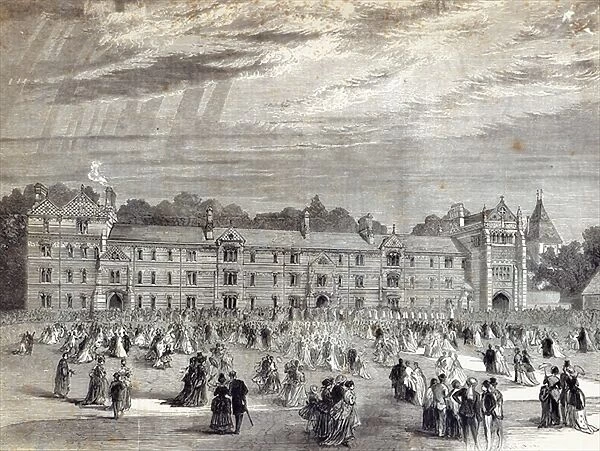 The Opening of Keble College, Oxford, from The Illustrated London News