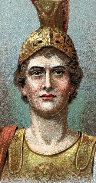 Portrait of Alexander the Great - Alexander the Great (356 - 323 BC) - From series '