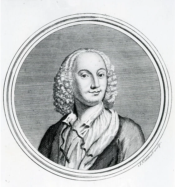 Portrait of Antonio Vivaldi (engraving)