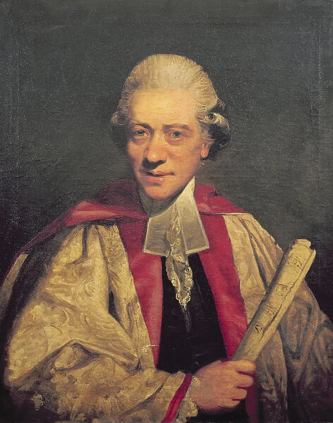 Portrait of Charles Burney, c. 1781 (oil on canvas)