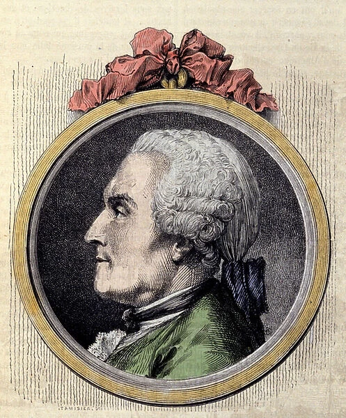 Portrait of Charles Marie La Condamine, French mathematician and naturalist (1701-1774