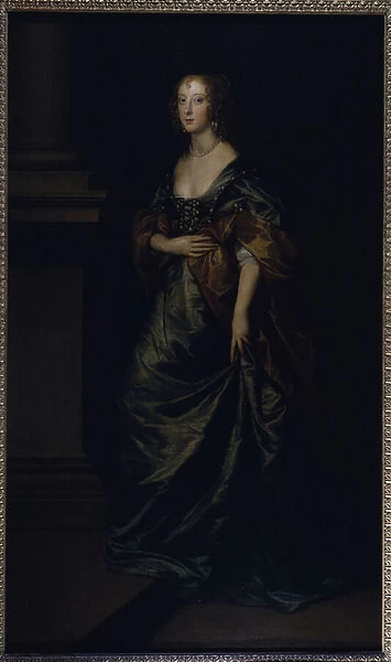 Portrait of Elizabeth Cecil, Countess of Devonshire, c. 1639 (oil on canvas)