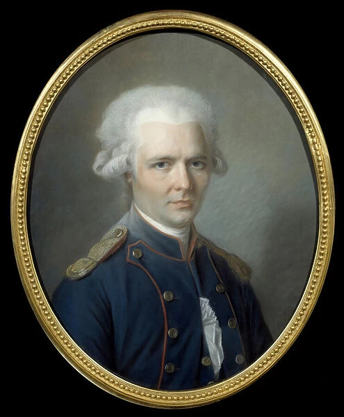 Portrait of the French writer Pierre Choderlos de Laclos (1741-1803