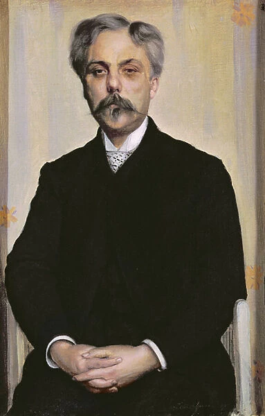 Portrait of Gabriel Faure (1845-1924) c. 1887 (oil on canvas)