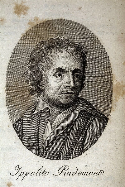 Portrait of the Italian poet Ippolito Pindemonte (1753-1828)