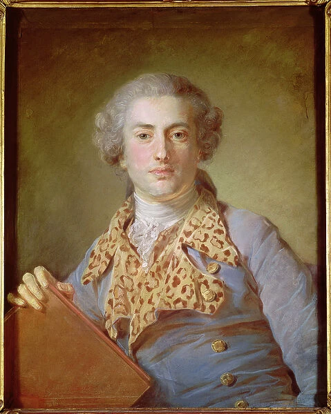 Portrait of Jean-Georges Noverre (1727-1810), 1764 (pastel on paper)
