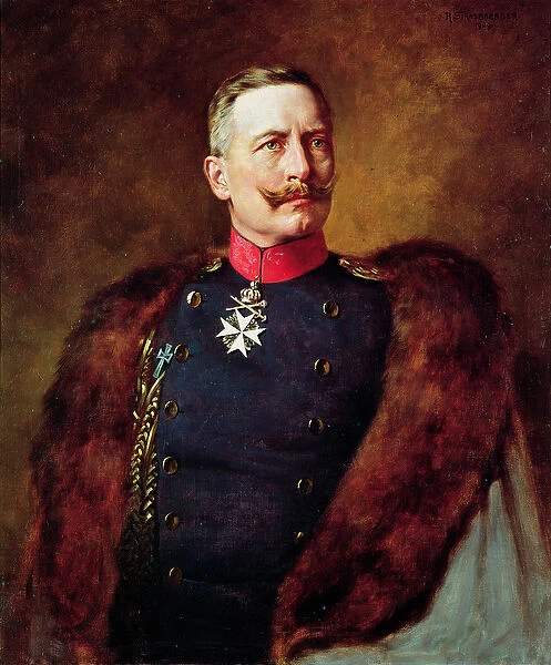 Portrait of Kaiser Wilhelm II (1859-1941)