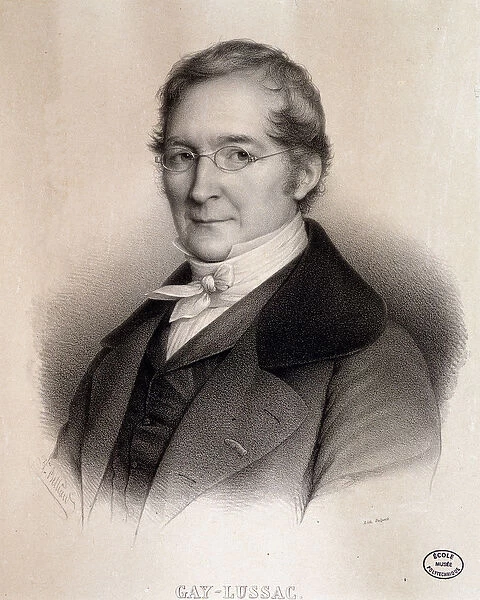 Portrait of Louis-Joseph Gay-Lussac (Louis Joseph Gay Lussac) (1778 - 1850)