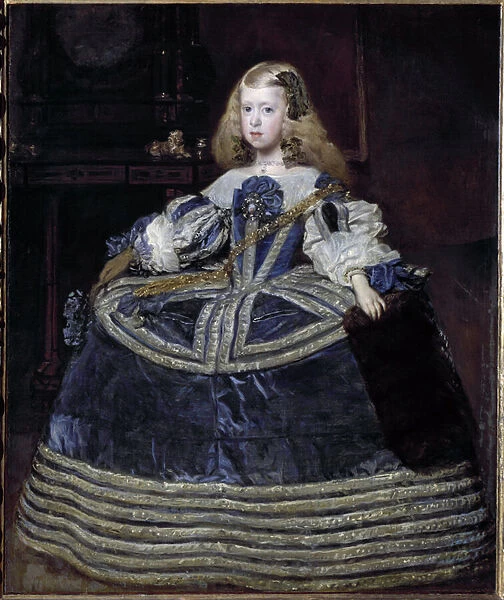 Portrait of Magaret Theresa, infanta of Spain and Empress of the Holy Roman Empire