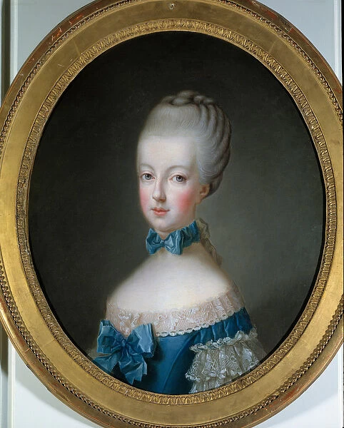 Portrait of Marie Antoinette (1755 - 1793) Queen of France