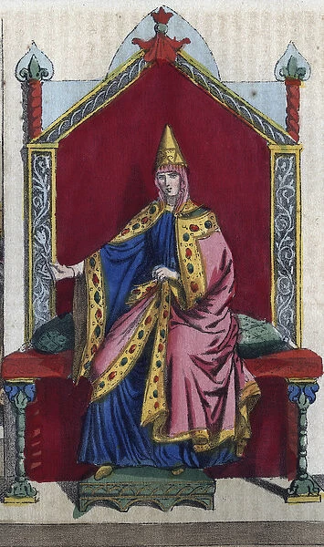 Portrait of Matilda of Tuscany also known as Matilda of Canoss (Matilde or Mathilda