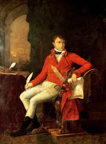 Portrait of Napoleon Bonaparte, wearing first consul uniform