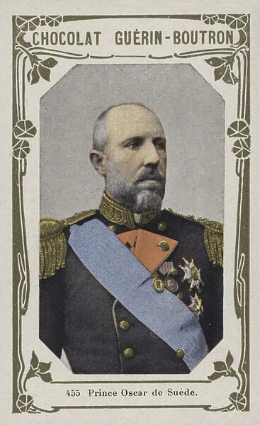 Prince Oscar de Suede (coloured photo)