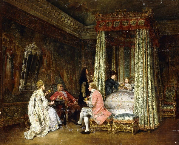 In the Princes Chamber, 1872 (oil on panel)