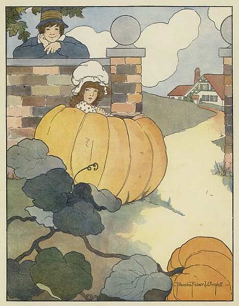 The Pumpkin-Eater (colour litho)