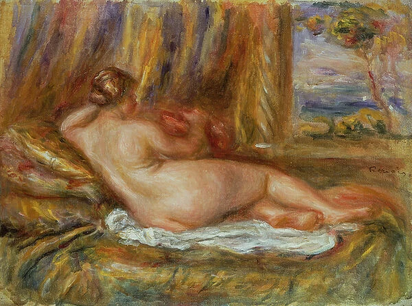 Reclining nude, 1914