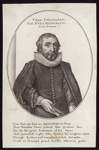 Reverend Alexander Henderson (engraving)